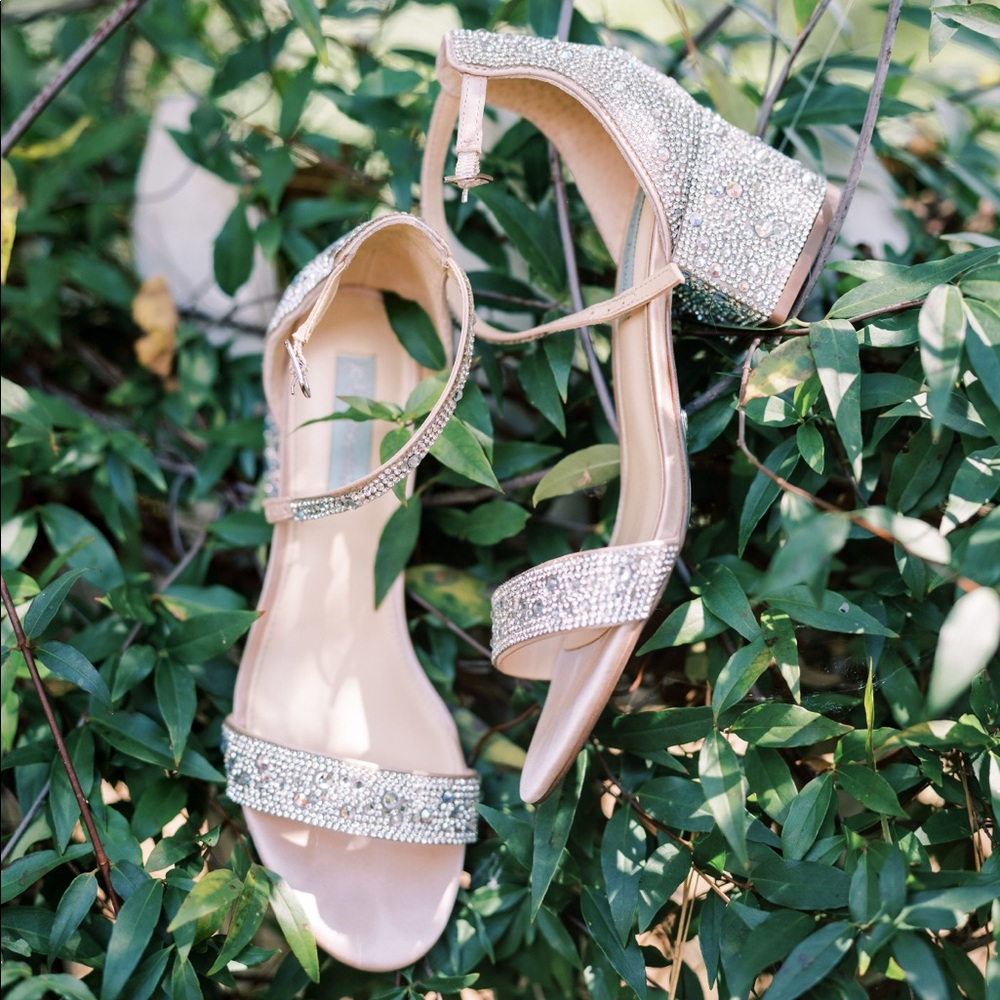 Betsy’s Johnson Hale Sandal Rhinestone Wedding